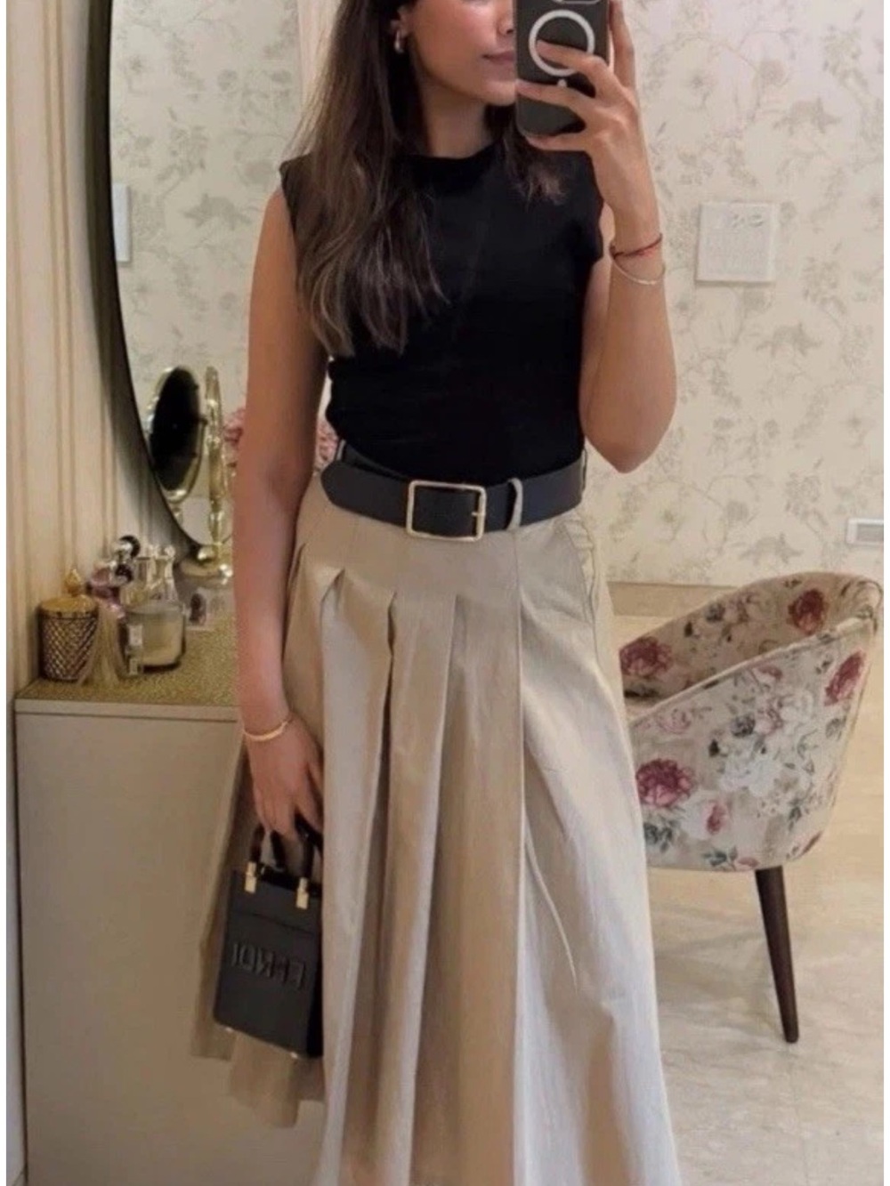 Zara Belted Dress - Picture 9 of 10